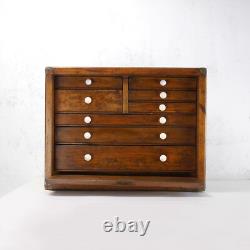 Cabinet à outils de fabricant d'outils vintage avec 8 tiroirs #102678