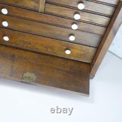 Cabinet à outils de fabricant d'outils vintage avec 8 tiroirs #102678