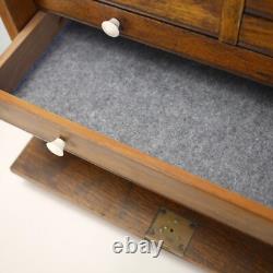 Cabinet à outils de fabricant d'outils vintage avec 8 tiroirs #102678