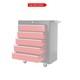 Cabinet à Outils En Acier Verrouillable à 5 Tiroirs Sur Roulettes - Rangement Pour Garage Et Atelier