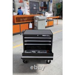 Cabinet à outils mobile Hilka Professional à 5 tiroirs PMT110 Garage Atelier Noir