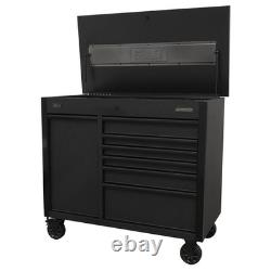 Cabinet à outils mobile Sealey 1120mm avec tiroir de chargement pour outils électriques AP4206BE Cabinet à outils mobile Sealey 1120mm avec tiroir de chargement pour outils électriques AP4206BE