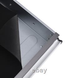 Cabinet à outils mobile en acier inoxydable à 15 tiroirs de 72 pouces