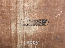 Cabinet à outils vintage en bois Union avec 5 tiroirs pour ingénieurs et fabricants d'outils