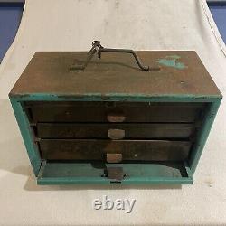 Cabinet à tiroirs gradués en métal pour ingénieurs industriels vintage