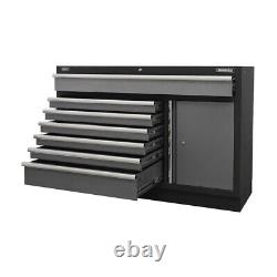 Cabinet de sol modulaire Sealey APMS64 à 7 tiroirs (1360 x 460 x 910 mm) Cabinet de sol modulaire Sealey APMS64 à 7 tiroirs (1360 x 460 x 910 mm)
