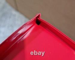 Centre d'outils d'atelier Halfords avec 8 tiroirs et cabinet rouge enfoncé B+