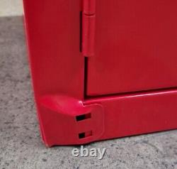 Centre d'outils d'atelier Halfords avec 8 tiroirs et cabinet rouge enfoncé B+