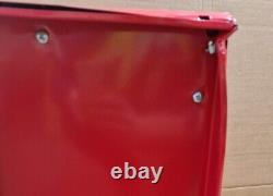 Centre d'outils de l'atelier Halfords avec 8 tiroirs et armoire Rouge Dommages B+