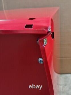 Centre d'outils de l'atelier Halfords avec 8 tiroirs et armoire Rouge Dommages B+