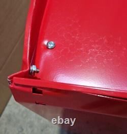 Centre d'outils de l'atelier Halfords avec 8 tiroirs et armoire Rouge Dommages B+