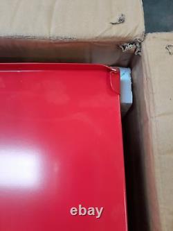 Centre d'outils de l'atelier Halfords avec 8 tiroirs et cabinet rouge endommagé A