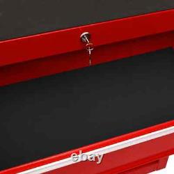 Chariot À Outils Vidaxl Avec 10 Tiroirs Steel Red Tool Storage Drawer Cabinet Cart