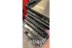 Chariot à outils Schwartzmann avec plateaux à outils 7 tiroirs et cabinet à rouleaux 259 pièces