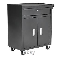 Chariot à outils mobile avec tiroir, armoire verrouillable pour le rangement des outils dans le garage