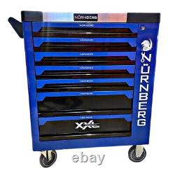 Chariot à tiroirs avec outils Armoire d'atelier en acier Boîte de rangement pour outils