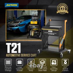 Chariot d'outils à roulettes avec tiroir pour garage et atelier de service de diagnostic