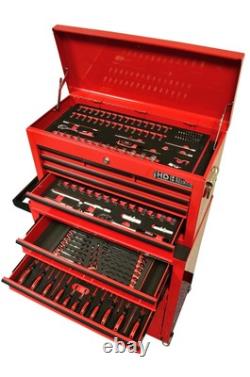 Chariot de rangement d'outils Hilka avec coffre à roulettes, 8 tiroirs et kit d'outils en mousse Eva