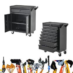 Chariot de rangement d'outils à tiroirs/étagères mobiles robuste pour garage ou atelier