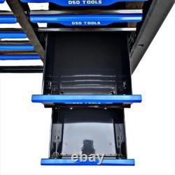 Coffre à outils DSD Tools 12 tiroirs avec outils vert/noir