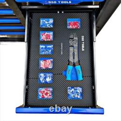 Coffre à outils DSD Tools 12 tiroirs avec outils vert/noir