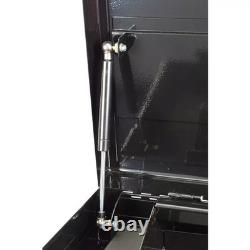 Coffre à outils Hilka à 6 tiroirs, armoire de rangement professionnelle en métal noir, boîte à outils