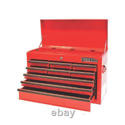 Coffre à outils Hilka, armoire en acier à 9 tiroirs, de stockage robuste, boîte à outils verrouillable