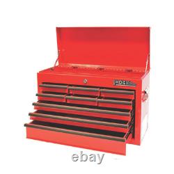 Coffre à outils Hilka, armoire en acier à 9 tiroirs, robuste, avec rangement et boîte à outils verrouillable