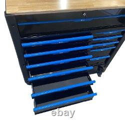 Coffre à outils Jumbo avec chariot, armoire à roulettes et 12/0 tiroirs VIDES.