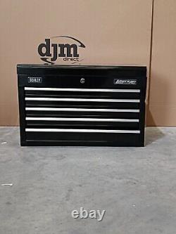 Coffre à outils Sealey AP225B avec 5 tiroirs, boîte de rangement, glissières à billes, noir