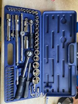 Coffre à outils Sealey American Pro siegen avec 6 tiroirs, boîte à outils rouge avec outils et clés