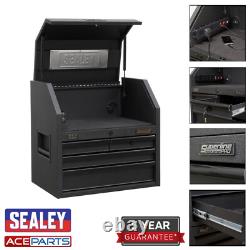 Coffre à outils Sealey, armoire de rangement, topchest 4 tiroirs 660 mm avec tiroirs à fermeture douce