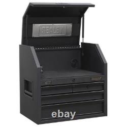 Coffre à outils Sealey, armoire de rangement, topchest 4 tiroirs 660 mm avec tiroirs à fermeture douce