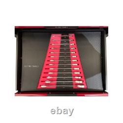Coffre à outils US Pro avec plateaux à outils, armoire à roulettes à 7 tiroirs, 250 pièces