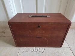 Coffre à outils Union à 7 tiroirs pour ingénieurs avec verrou et clé