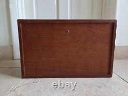 Coffre à outils Union à 7 tiroirs pour ingénieurs avec verrou et clé