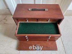 Coffre à outils Union à 7 tiroirs pour ingénieurs avec verrou et clé