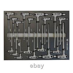 Coffre à outils Widmann avec bacs à outils, armoire à roulettes à 7 tiroirs