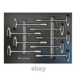 Coffre à outils Widmann avec bacs à outils, armoire à roulettes à 7 tiroirs