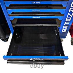 Coffre à outils à 7 tiroirs et cabinet à roulettes vide