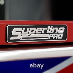 Coffre à outils à roulettes Sealey avec graphismes Union Jack et 7 tiroirs