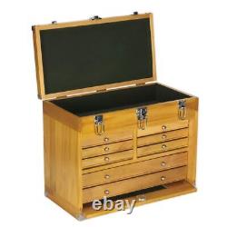 Coffre à outils en bois Sealey AP1608W avec 8 tiroirs, armoire de rangement robuste pour machiniste