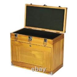 Coffre à outils en bois Sealey AP1608W avec 8 tiroirs, armoire de rangement robuste pour machiniste