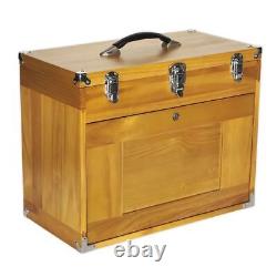 Coffre à outils en bois Sealey AP1608W avec 8 tiroirs, armoire de rangement robuste pour machiniste Coffre à outils en bois Sealey AP1608W avec 8 tiroirs, armoire de rangement robuste pour machiniste