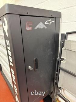 Coffre à outils professionnel US 474 avec plateaux à outils, armoire roulante à 7 tiroirs, 245 pièces