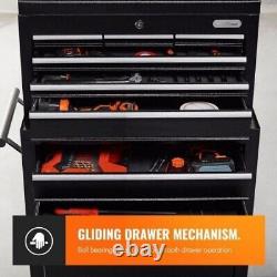 Coffre à outils professionnel de grande taille pour garage, armoire de rangement mobile avec tiroir verrouillable