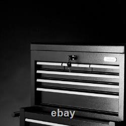 Coffre à outils professionnel de grande taille pour garage, armoire de rangement mobile avec tiroir verrouillable