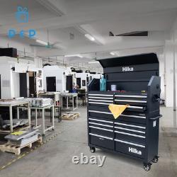 Coffre à outils professionnel et armoire de 16 tiroirs (142 cm) 56 pouces