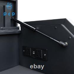 Coffre à outils professionnel et armoire de 16 tiroirs (142 cm) 56 pouces