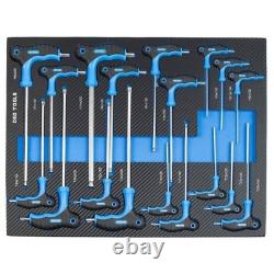 Coffre à outils roulant DSD Tools à 12 tiroirs avec boîte d’armoire et outils, vert/noir